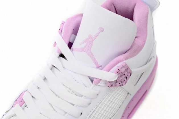 White Retro CT8527-116 Jordan Pink 4 0702